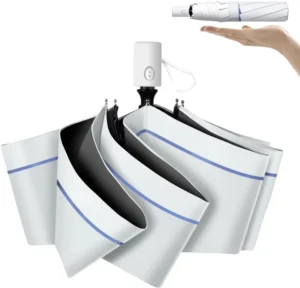 Lightweight Automatic Open-Close Umbrella, UV Protection, Sun and Rain Dual-Use, Custom Logo