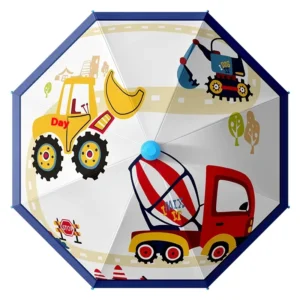Lightweight Automatic Sun Shade Umbrella for Boys Babies New Kindergarten Female Elementary School Cartoon Design for Sunny Days