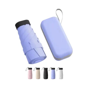 Lightweight Folding Umbrella for Sun and Rain Commute Travel and Outdoor Events