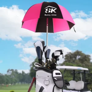 Lightweight NonSlip Handle Manual Open 3 Adjustable Heights Golf Bag Umbrella for Club Protection Golf Club Umbrella Rain Covers
