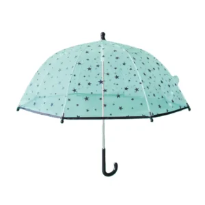 Lovely Cartoon Children POE Umbrella for Kids Girl Boy Long Handle Creative Cute Umbrella Student Semi Automatic Umbrellas
