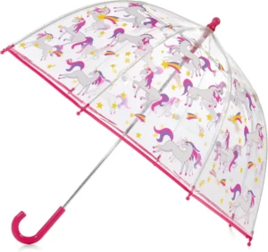 Lovely Kids Umbrella Protection and Windproof Children Umbrella With Cute Patterns for Outdoor Play