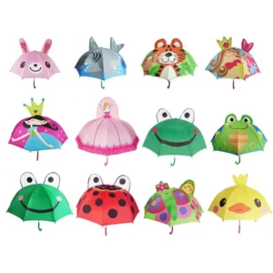 Lovely Pig Kids Umbrella with Cute Ears