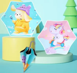Lovely Safe Open Kid Umbrella, Children Umbrella