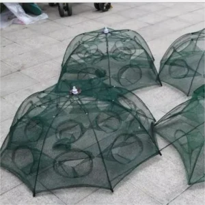 Low Price High Quality Fishing Cage Traps with 6/8/10/12/16 Holes