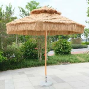 Luxury Brand Designer Sunny Smart Umbrella with Fan and Light Promotional Pagoda Umbrella