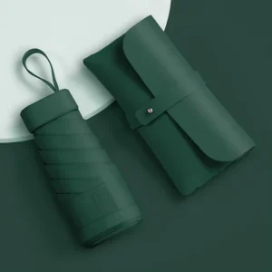 Luxury Mini Umbrella Capsule Sunny Rainy Dual use Rainproof Sun Protection Outdoor Traveling Portable 190T Nylon Umbrella