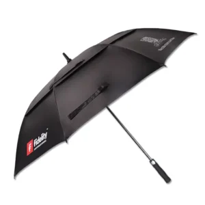 Luxury Windproof 60 Inch Straight Pattern Golf Umbrella with UV Protection Custom OEM ODM