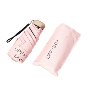 Luxury Women Umbrella pink Mini Pocket Kids Rain Custom Umbrellas Sun Umbrella with logo