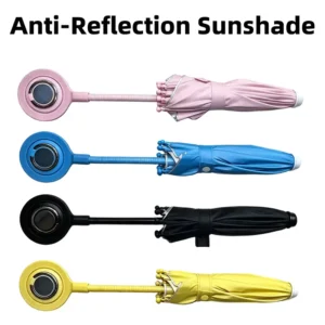 Magnetic Phone Umbrella for iphone Anti glare Sun Shade Cover 360° Rotation Mini Umbrella
