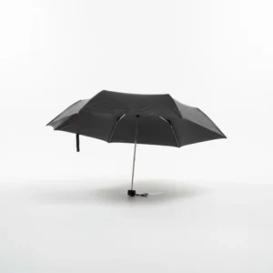 Manual 3-Fold Metal Umbrella with Custom Logo 95cm Open Diameter