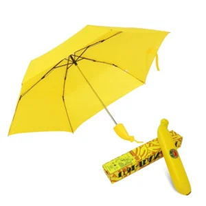 Manual Open 3-Fold Bottle Banana Umbrella