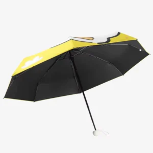 Manual Open 3-Fold Colorful Custom Logo Outdoor Umbrella