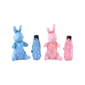 Manual Open Compact Travel Single Layer Waterproof Mini Pocket Portable Business Gifts Cute Five Folding Umbrella