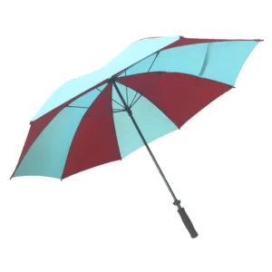 Manual Open Golf Umbrella with Strong Windproof Frame