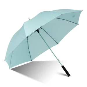 Manual Stick Umbrella with Colored Fiberglass Shaft Carbon Fiber Rib Lightweight Straight Umbrella Factory Supply
