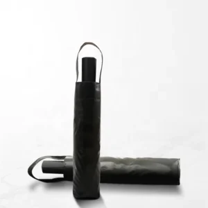 Manual Windproof UV Protection Water Repellent Aluminum Fiberglass Three Folding Sunscreen Umbrella for Travel Gifts