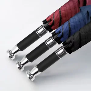 Manufacturer China Storm Proof Sunshade Custom Golf Umbrella With Logo for Rain and Sun