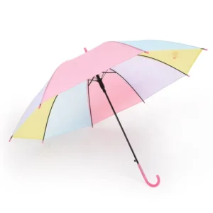 Manufacturer Promotional Colorful Straight Mini EVA 8 Ribs Kids Transparent Umbrella