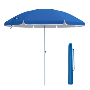 Manufacturer Promotional Sun Parasol Advertising Outdoor Garden Beach Umbrellas with Customized Logo