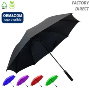 Manufacturer Umbrella Customised Umbrella Promotional Gift Advertising Straight Large Windproof Golf Umbrella