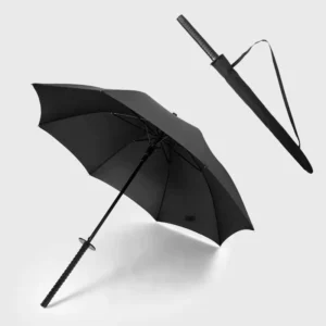 Manufacturer Waterproof Automatic No-Drip Straight Rain Umbrella