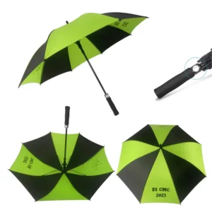Manufacturer’s Custom 23 Inch 8-Rib Straight Umbrella EVA Handle Logo Printing