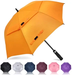 Manufacturers Customized Double-Layer Breathable Golf Umbrella Hotel Car Advertising Gift Umbrella Printing Logo
