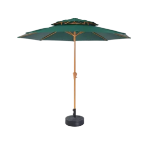 Manufacturer’s Folding Roman Beach Sun Umbrella for Courtyards and Outdoor Use