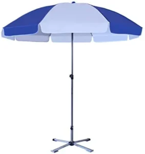 Manufacturer’s Large Lightweight Roma Sea Event Sun Shade Beach Umbrella Sun Awning Parasol with Durable Frame