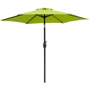 Market Table Centre Pole Umbrella Waterproof Outdoor Garden Patio Umbrella With Crank