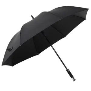 Men’s Business Long Handle Golf Umbrella Automatic Silver Plated Handle Luxury Car Style Custom Logo Advertising