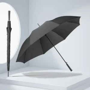 Men’s Wind-Resistant Oversized Golf Umbrella with Straight Handle
