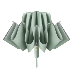Men’s and Women’s Fully Automatic Ten-Bone Reverse-Edge Umbrella with 70% Reflective Strips