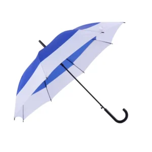 Men’s and Women’s Oversize Automatic-Open Fast-Drying Windproof Stick Umbrella with Hook Handle