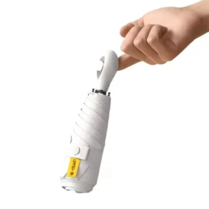 Mini 6 Rib Compact Windproof Umbrella Portable Travel Small Wind Rain Umbrella Strong Durable Sunny Manual Business Umbrella