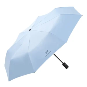 Mini Auto 12rib 3 Folding Outfdoor Weatherproof Custom Printed Logo Wind Proof Portable Fold Reverse Umbrellas With Bag