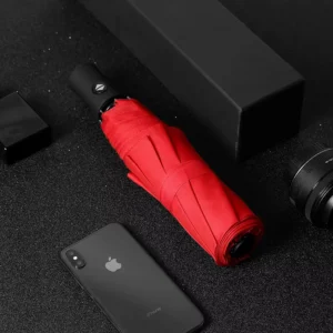 Mini Colorful OEM Frame Layer-Style Fabric Plastic Handle Folding Automatic Umbrella for Adults