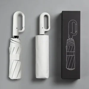 Mini Folded Umbrella Customized Prints Anti Uv Folding Steel Shaft Super Light Weight Classic Design