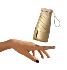 Mini Pocket Umbrella Gold Uv protection 5 Folding Umbrella Uv Rain Custom Umbrella