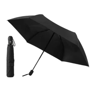 Mini Size Portable Folding Umbrella Sun Protective Coating Small Travel Rain Umbrella with Brand Name