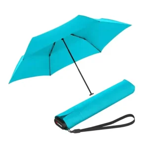 Mini Sun and Rain Pocket Folding Umbrella 5-Fold UV Protection Manual Automatic Open Pongee Fabric