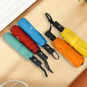 Mini Sunny and Rainy Dual Use Portable Compact Folding Outdoor Travel Umbrella
