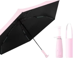 Mini Travel Umbrella Portable Compact Umbrellas for UV Sun & Rain Protection Pocket Umbrella Lightweight Fits in Pocket