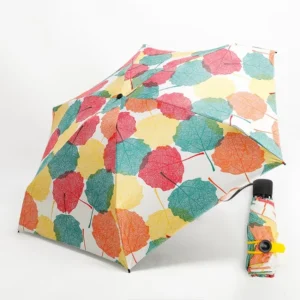 Mini Umbrella Dual-Use Rain and Sunny Five-Fold 6-Bone Manual Opening Umbrella Pocket Gift for Adults Woman