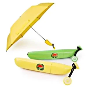 Mini Yellow and Green Pencil-Frame Banana Umbrella