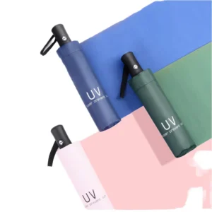 Modern 8-Bone Fully Automatic Wind- and UV-Resistant Dual-Purpose Umbrella for Adults