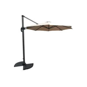 Modern Aluminum Garden Umbrella, 1.5M Radius