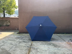 Modern Aluminum Outdoor Patio Umbrella, Waterproof Polyester for Outdoor Furniture