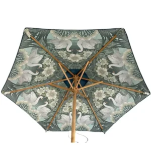 Modern Bamboo Sunshade Parasol Sand Anchor Waterproof Garden Tilt UV Outdoor Beach Umbrella Parasol for Hotel Exteriors